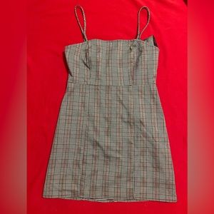 NWT Forever 21 Plaid Woven Dress
